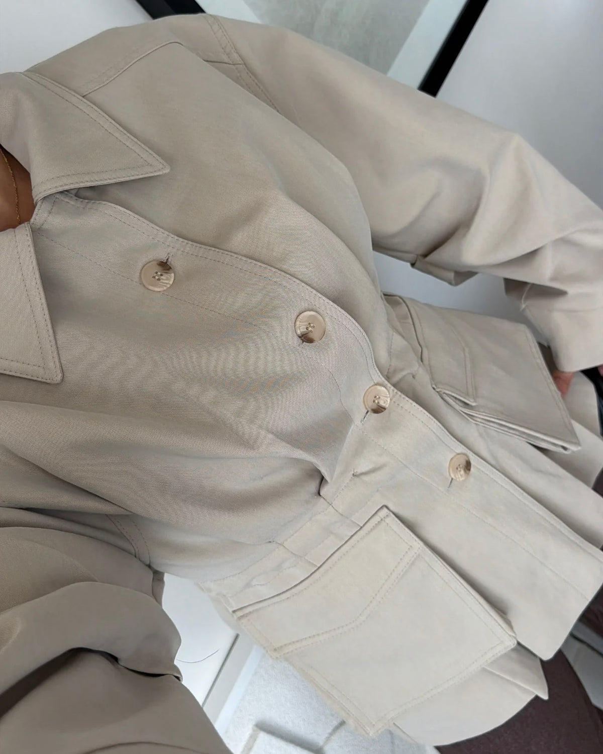 Beige Jacket