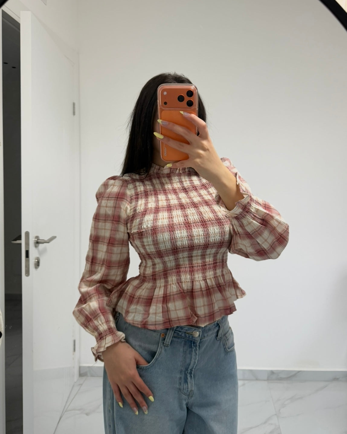 Checkered Blouse
