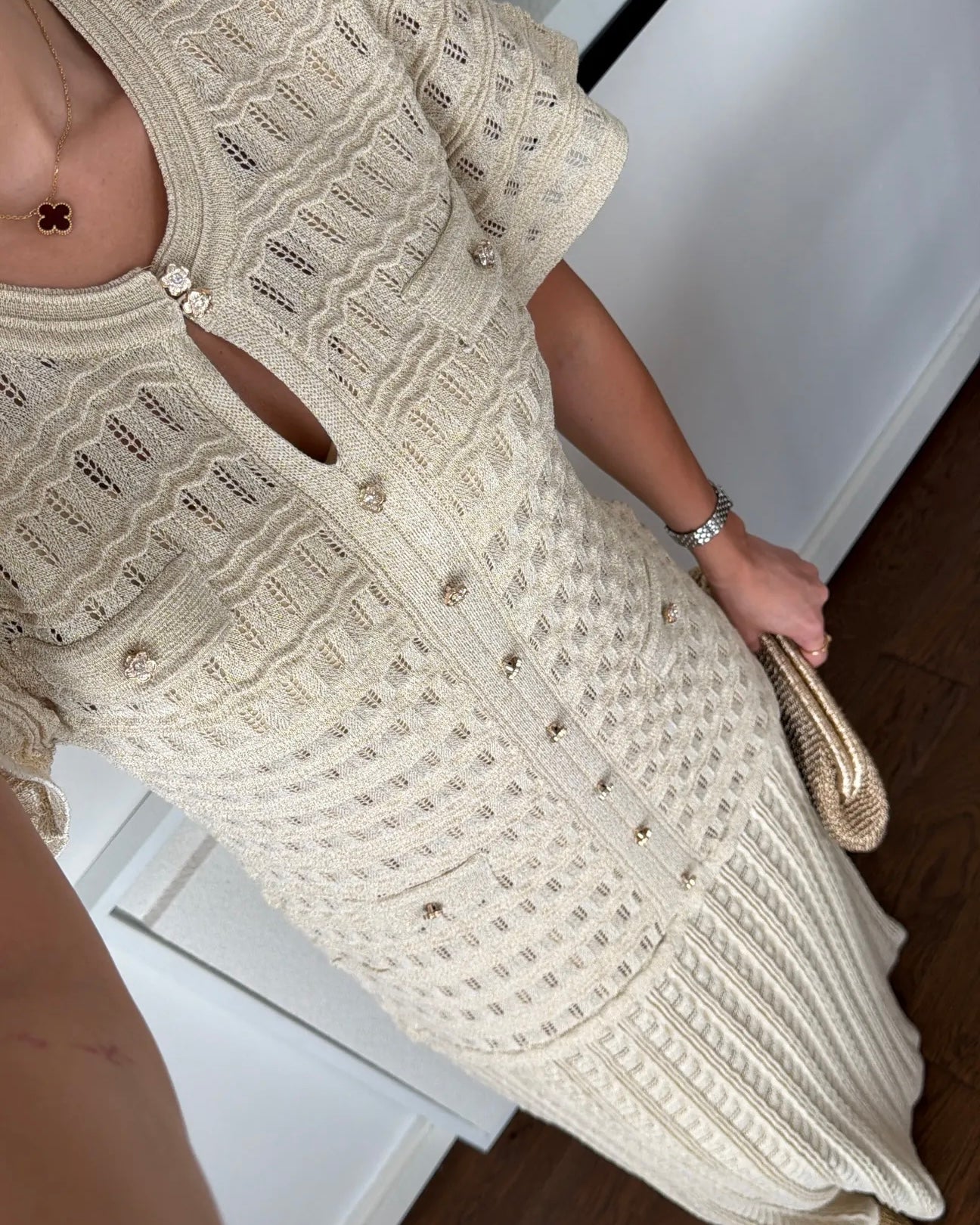 Beige Sandro Dress