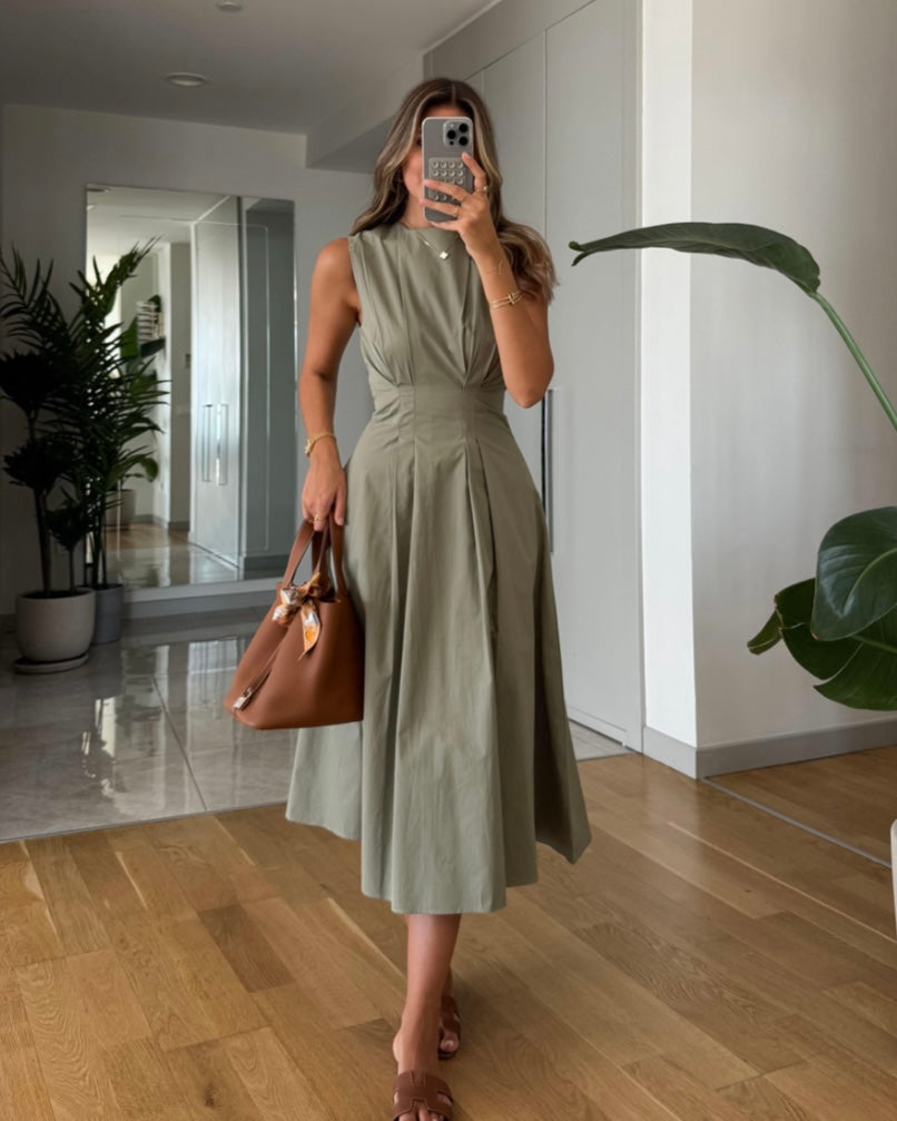 Army Green Dress