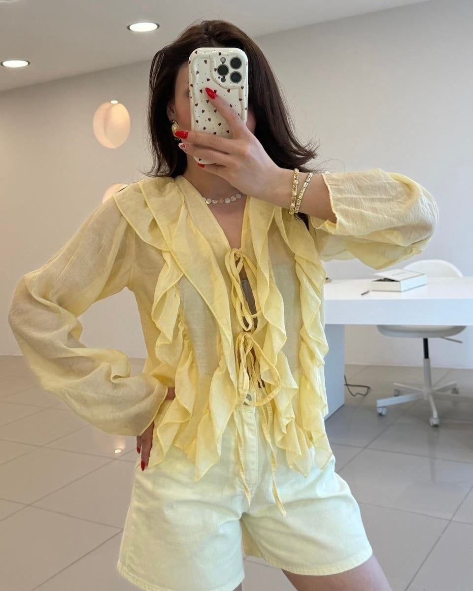 Yellow Blouse