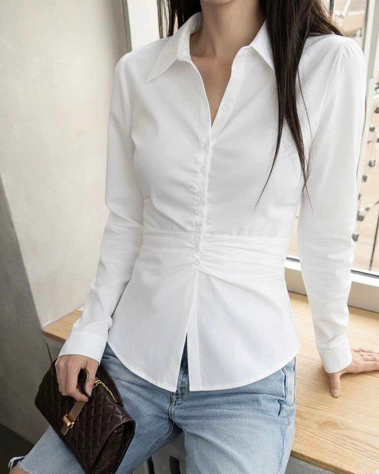 White Buttoned Shirt