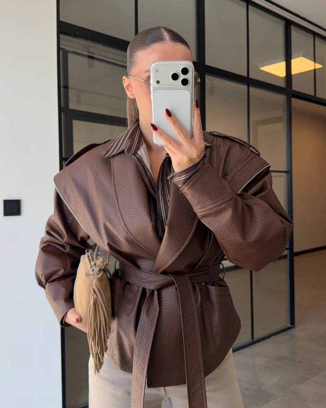 Brown Leather Jacket