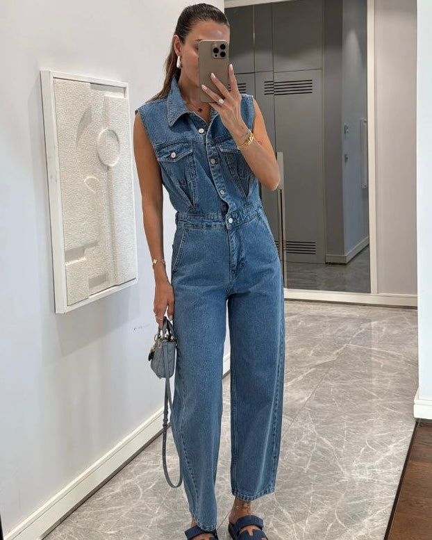 Denim Jumpsuit