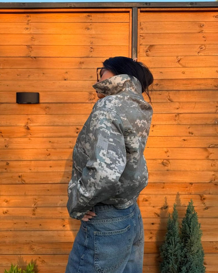 Army Green Military Jacket