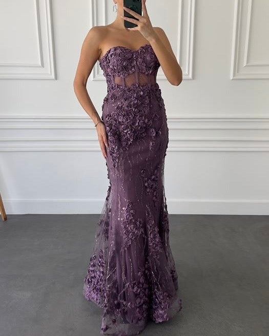 Lavender Luxe Maxi Dress