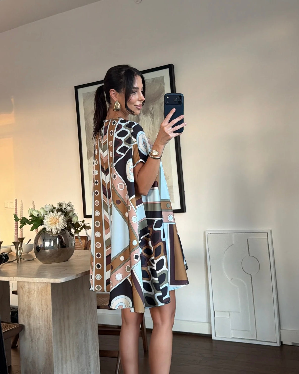Satin Dress