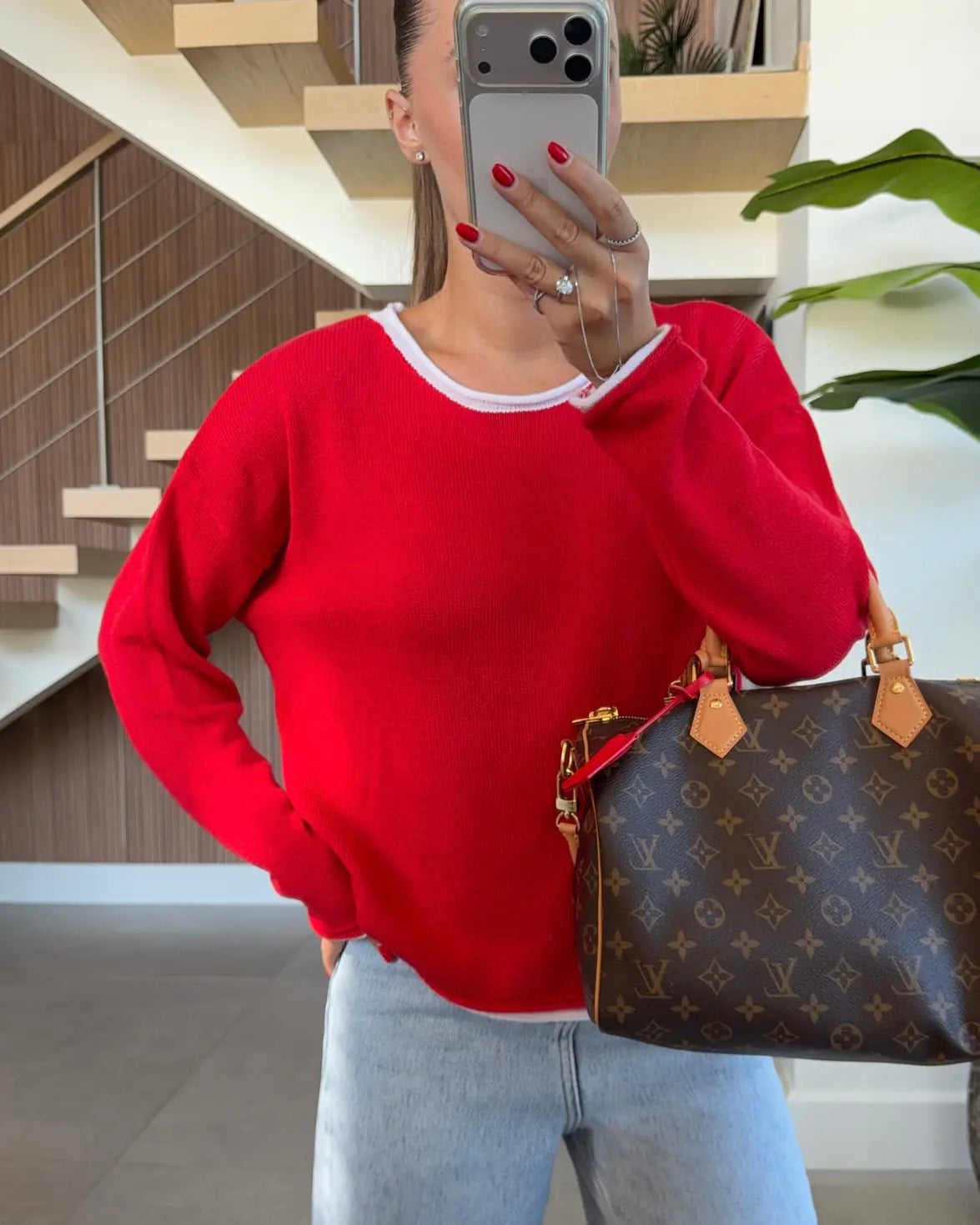 Red Sweater