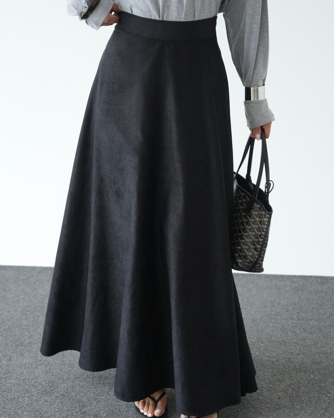 Suede Skirt
