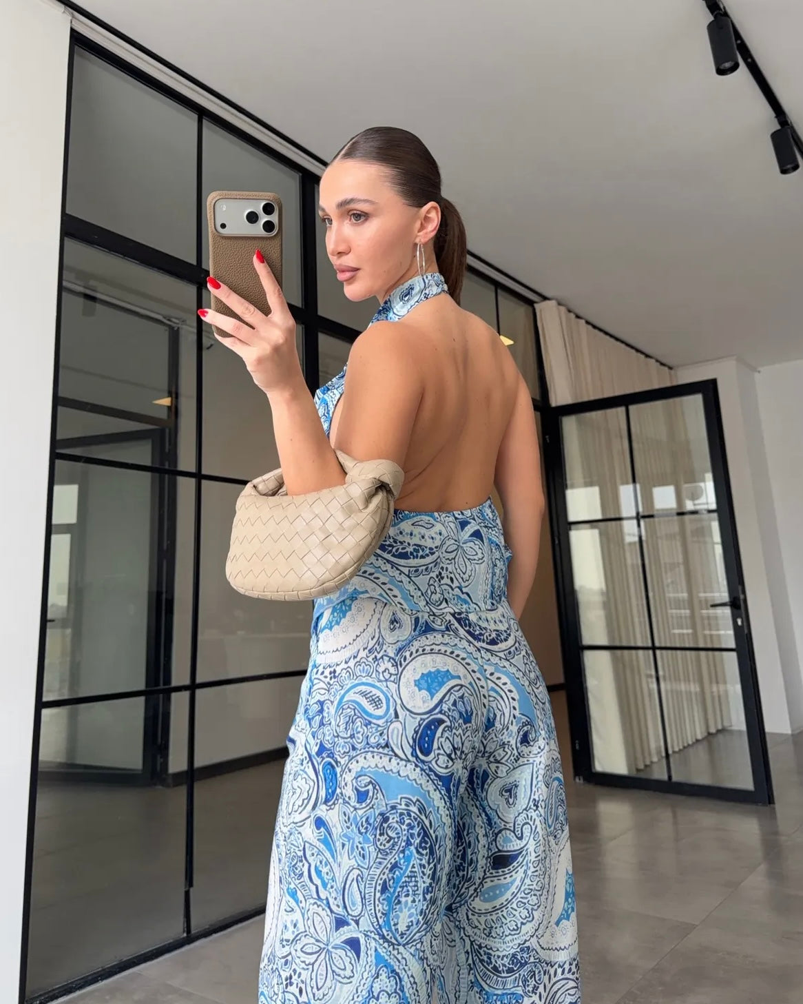 Blue Floral Set