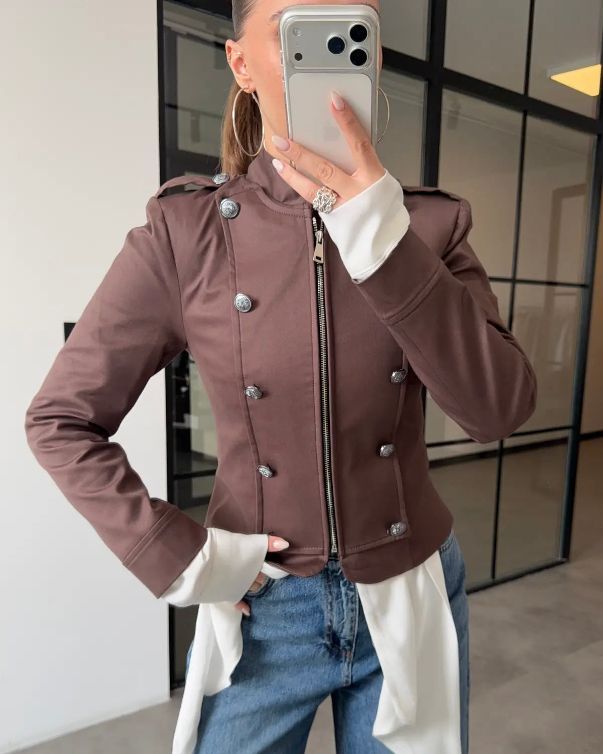 Brown Napoleon Jacket