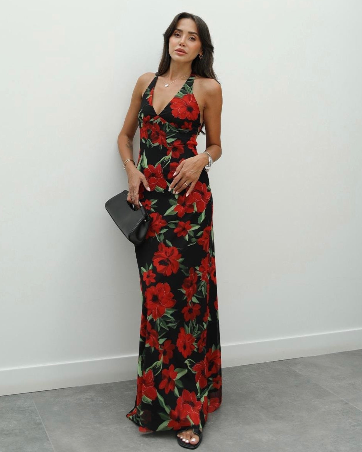 Black & Red Dress