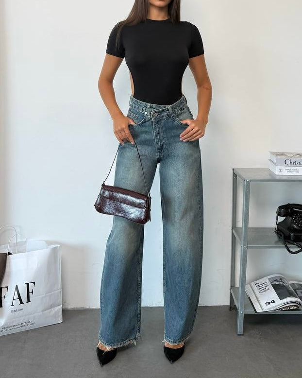 Asymmetrical Jeans