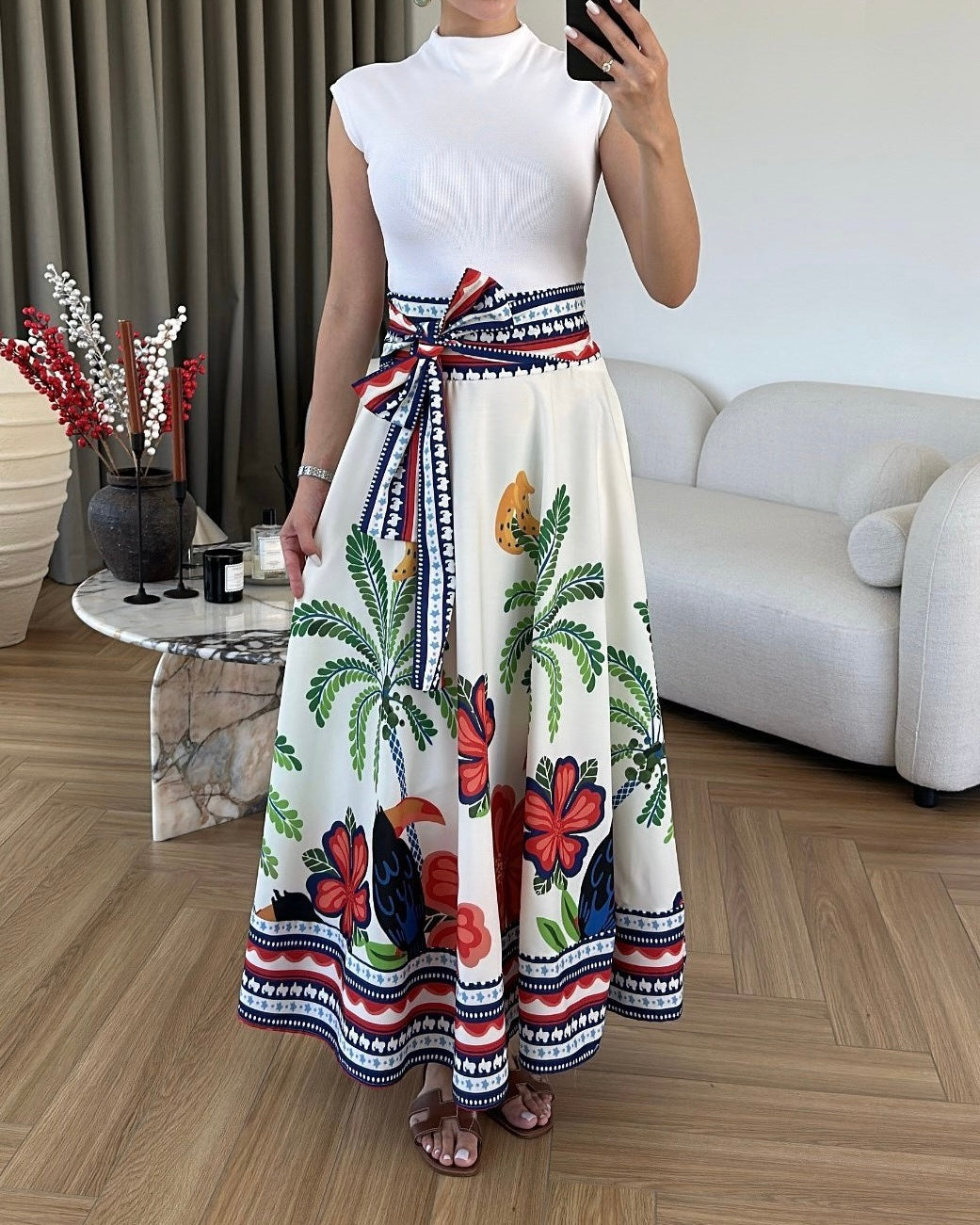 Floral Skirt