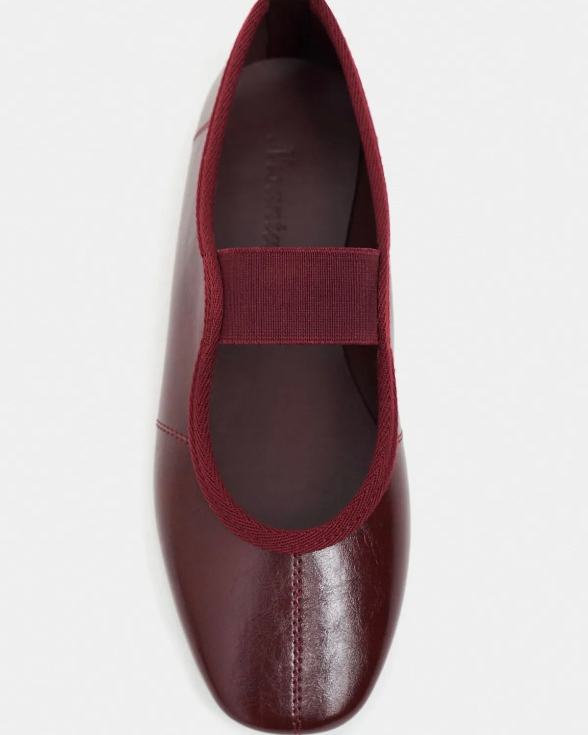 Burgundy Ballet Flats