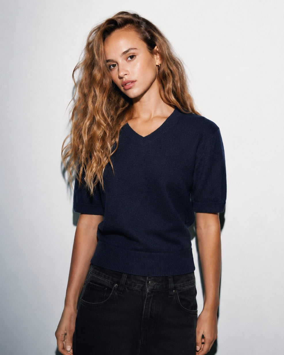 Navy Knit Shirt
