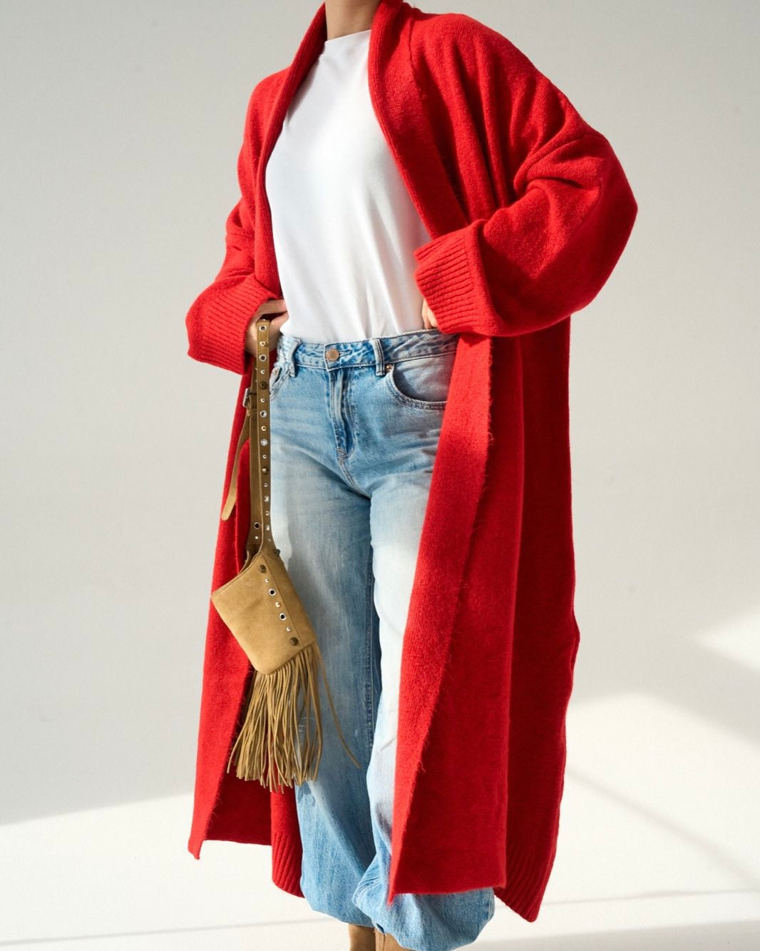 Red Cardigan