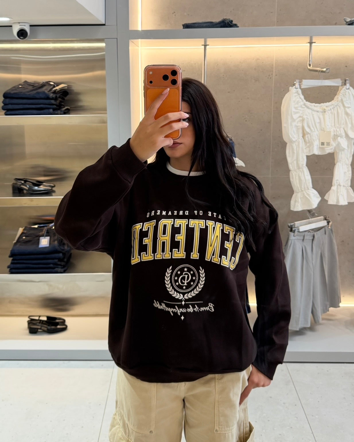 Brown Sweatshirt