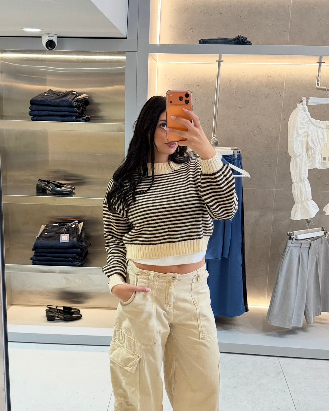 Striped Sweatshirt