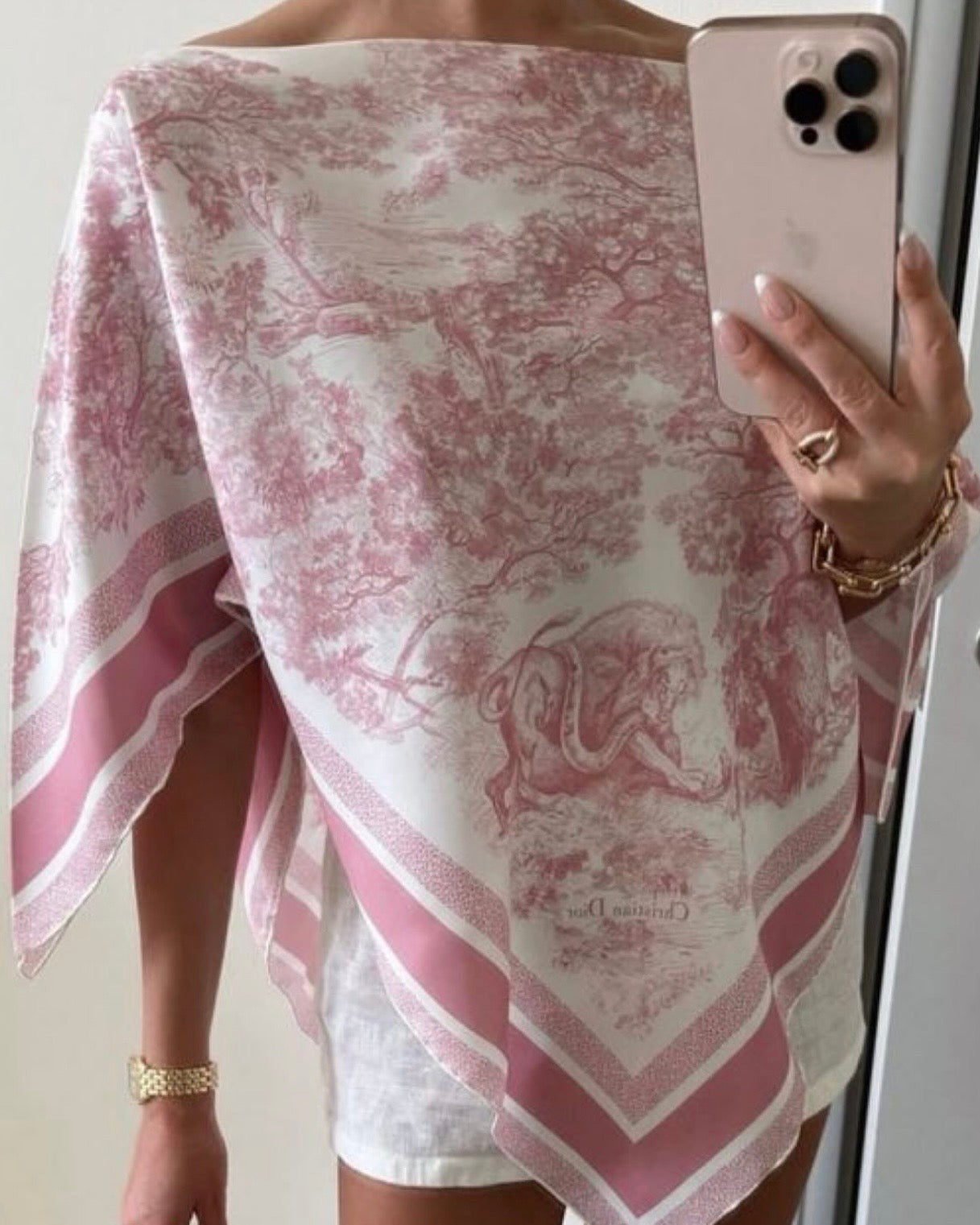 Pink Dior Shirt
