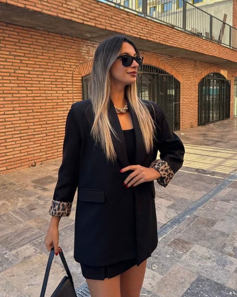 Black Glamour Blazer
