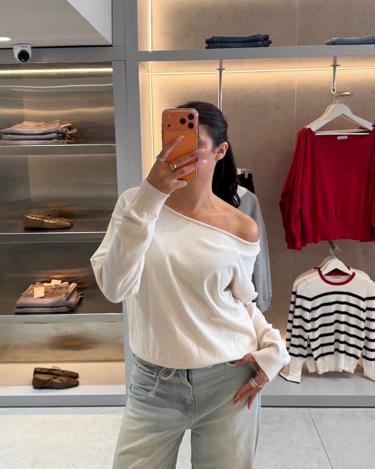 Off White Off Shoulder
