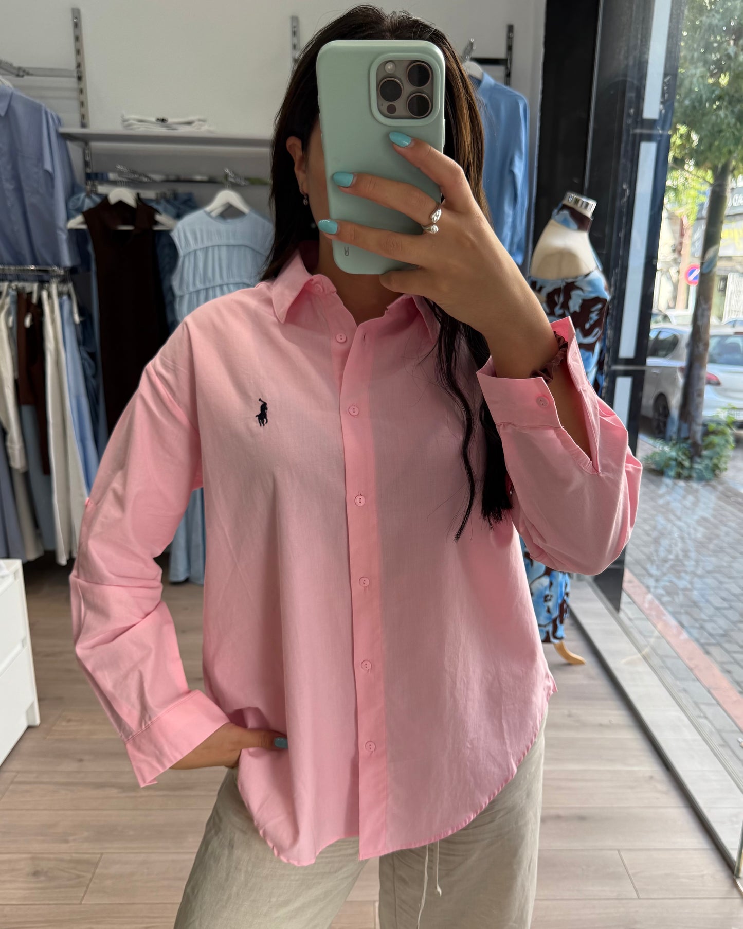 Pink Polo Shirt