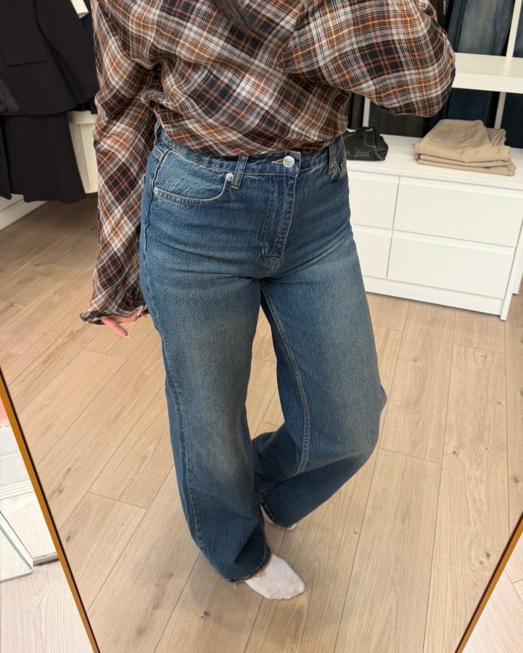 Tinted High Waist Jeans