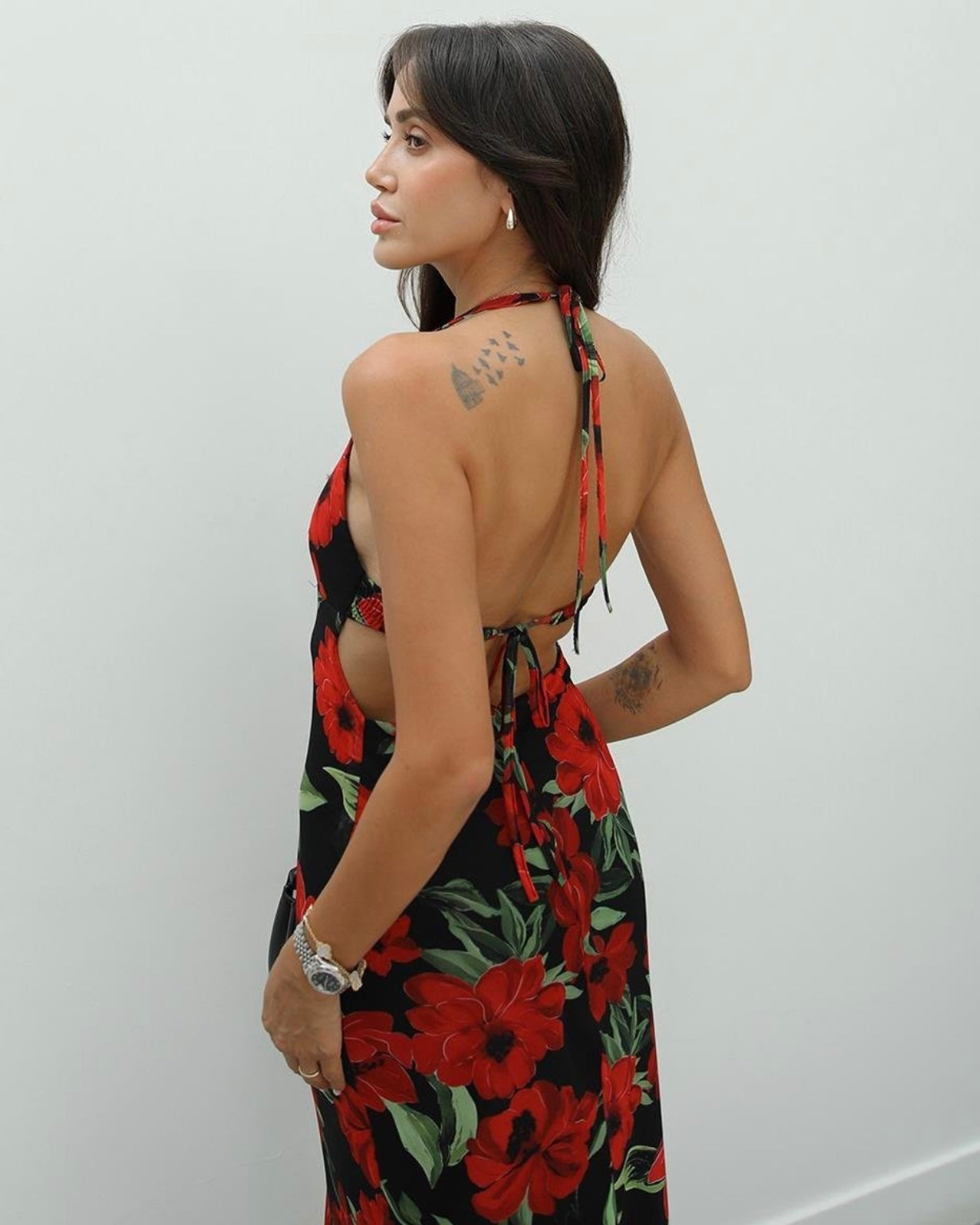 Black & Red Dress