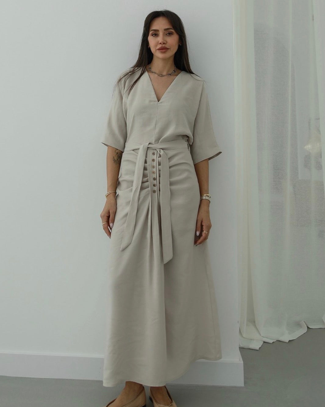 Beige Summery Dress