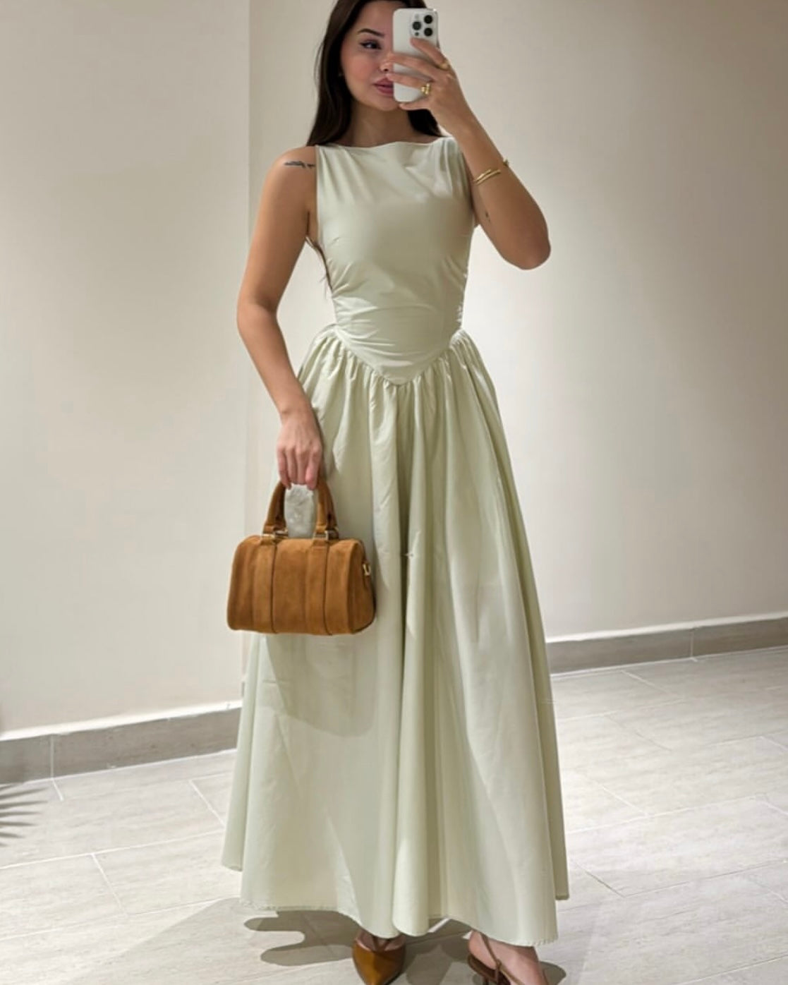 Light Green Dress