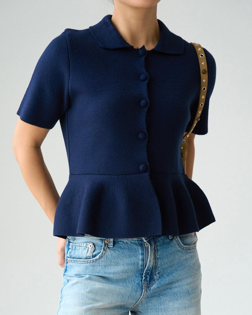 Navy Top