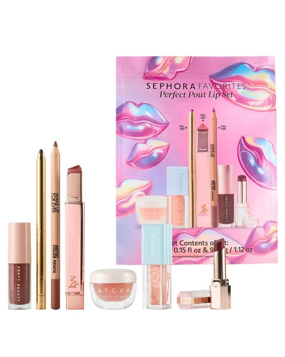 Sephora Favorites Perfect Pout Lip Set - 7 products