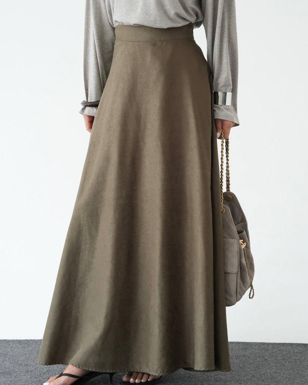 Suede Skirt