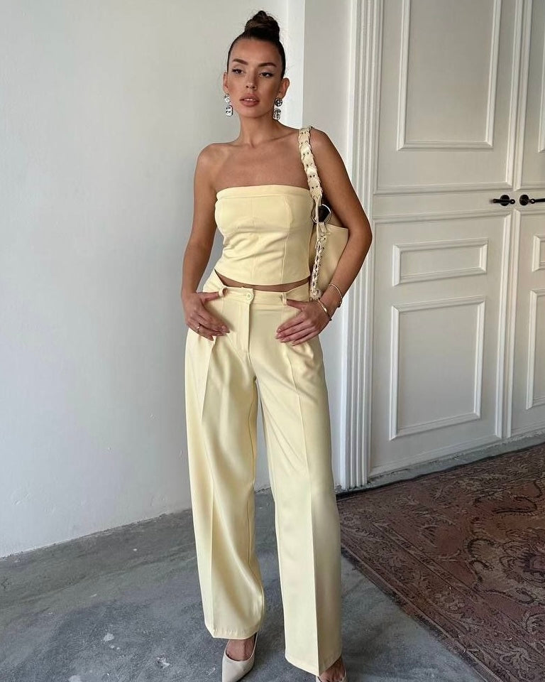 Yellow 2 Piece Set