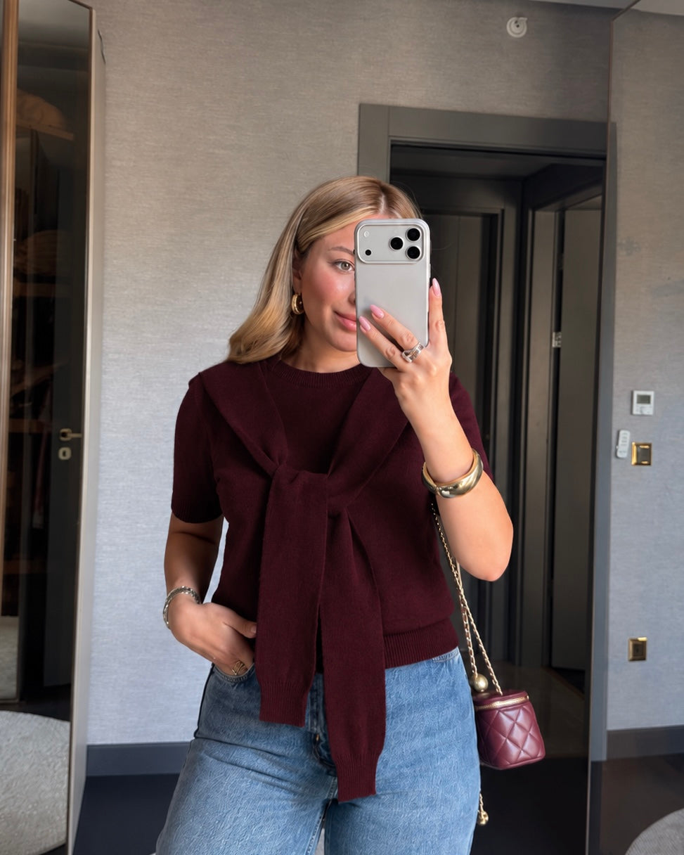 Burgundy Top