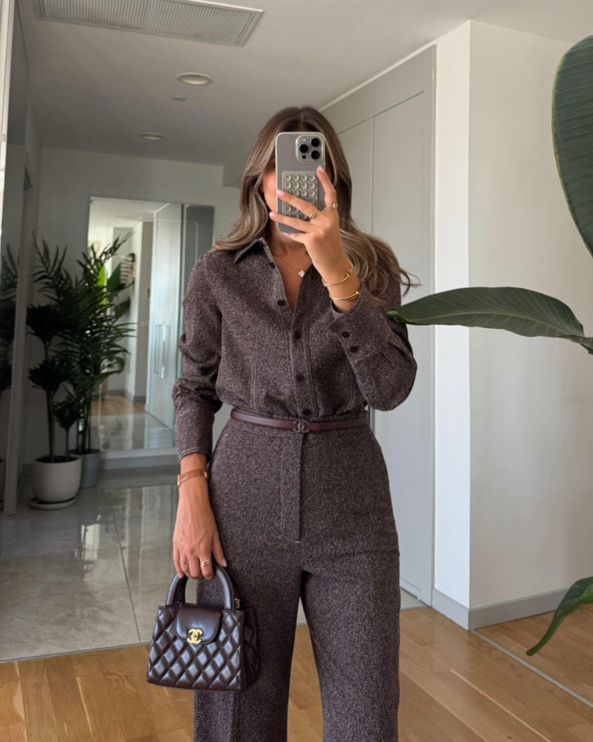 Brown Zara Set
