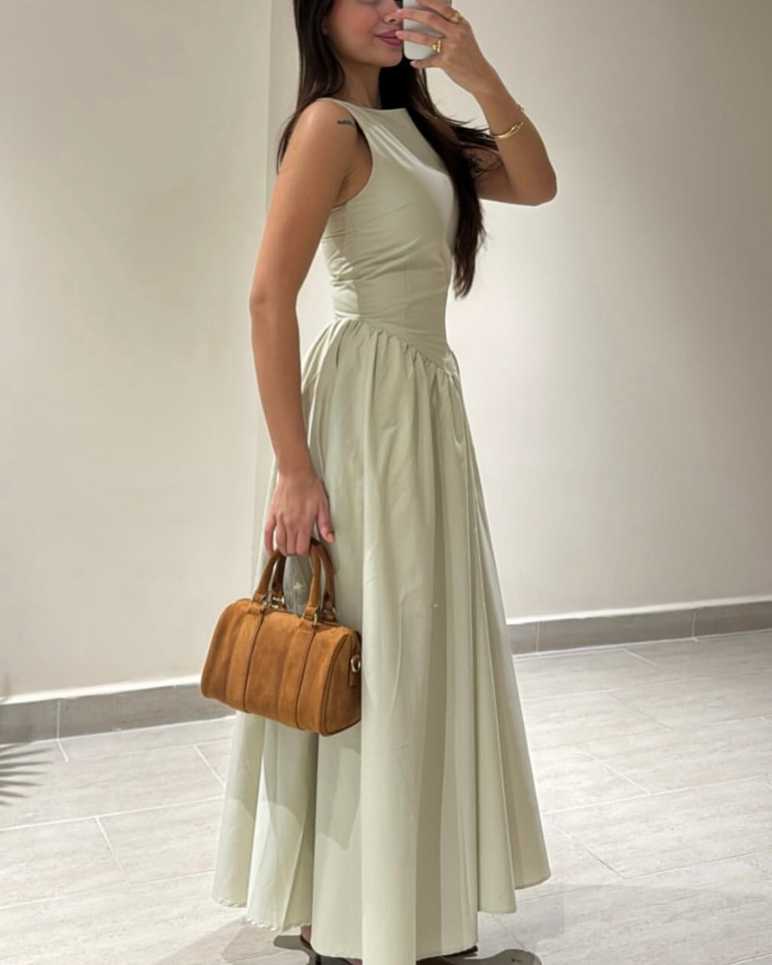 Light Green Dress