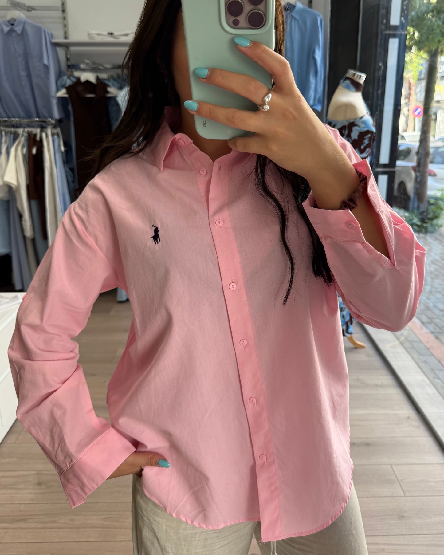 Pink Polo Shirt
