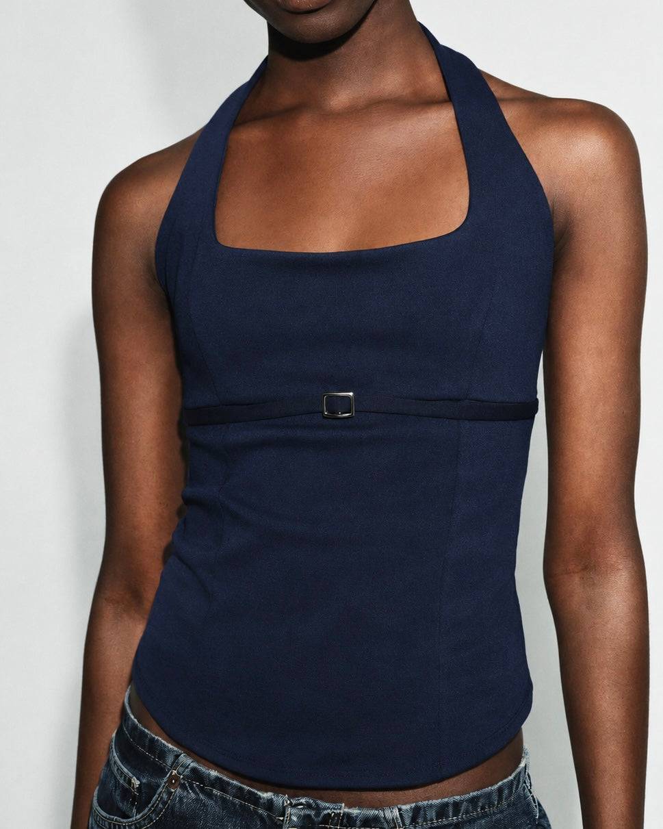 Navy Top