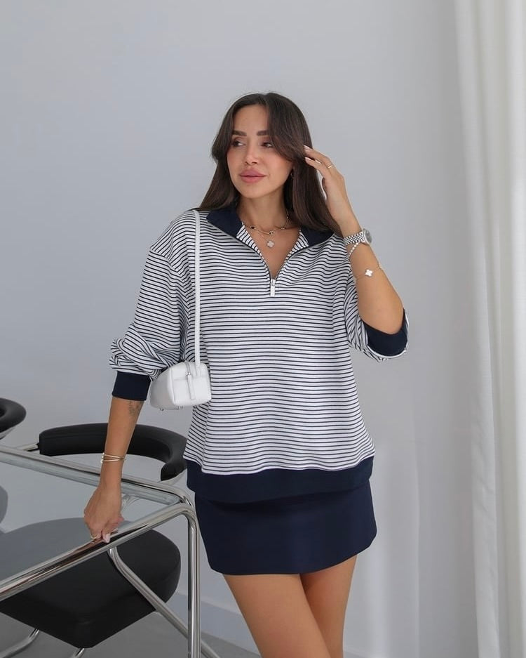 Striped Sweatshirt