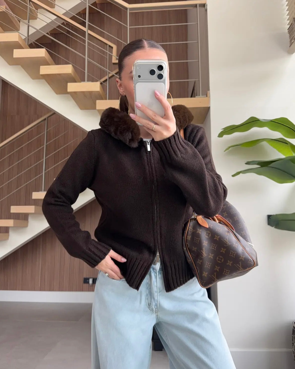 Zipped Sweater