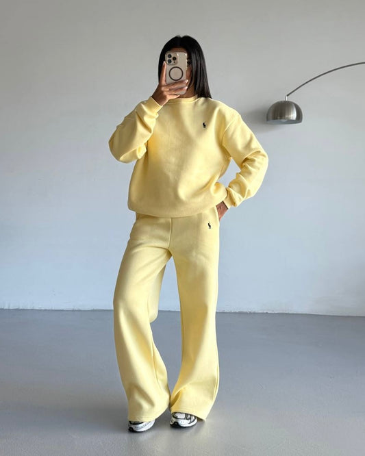 Yellow Polo Set