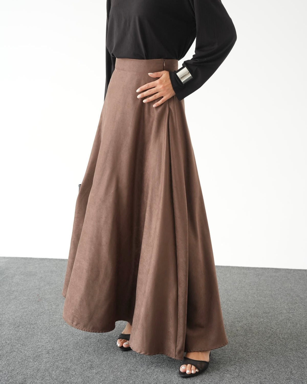 Suede Skirt