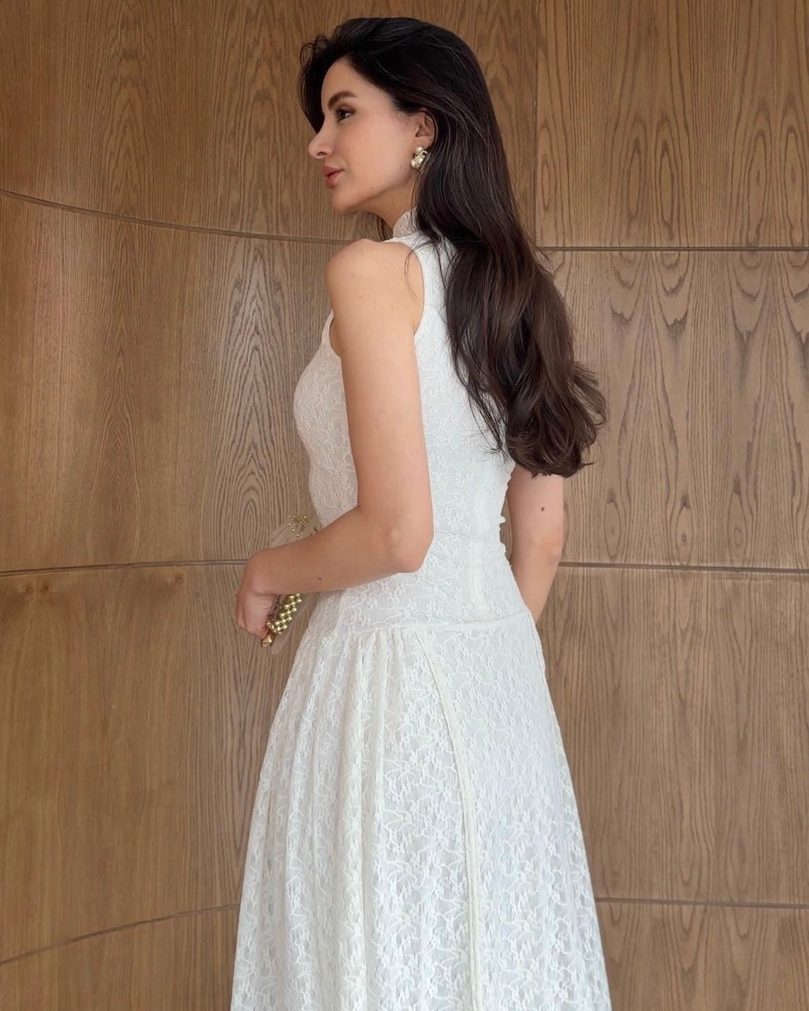 White Lace Dress