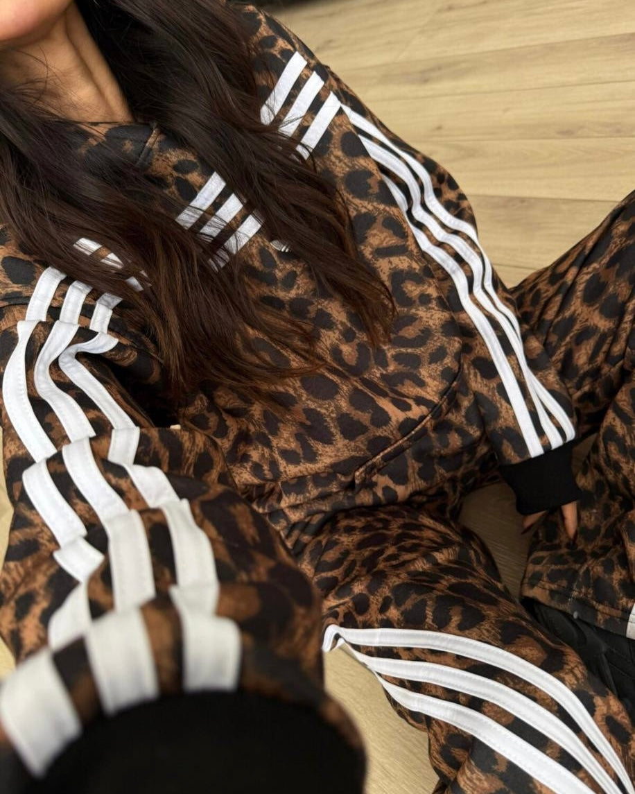 Leopard Adidas Set