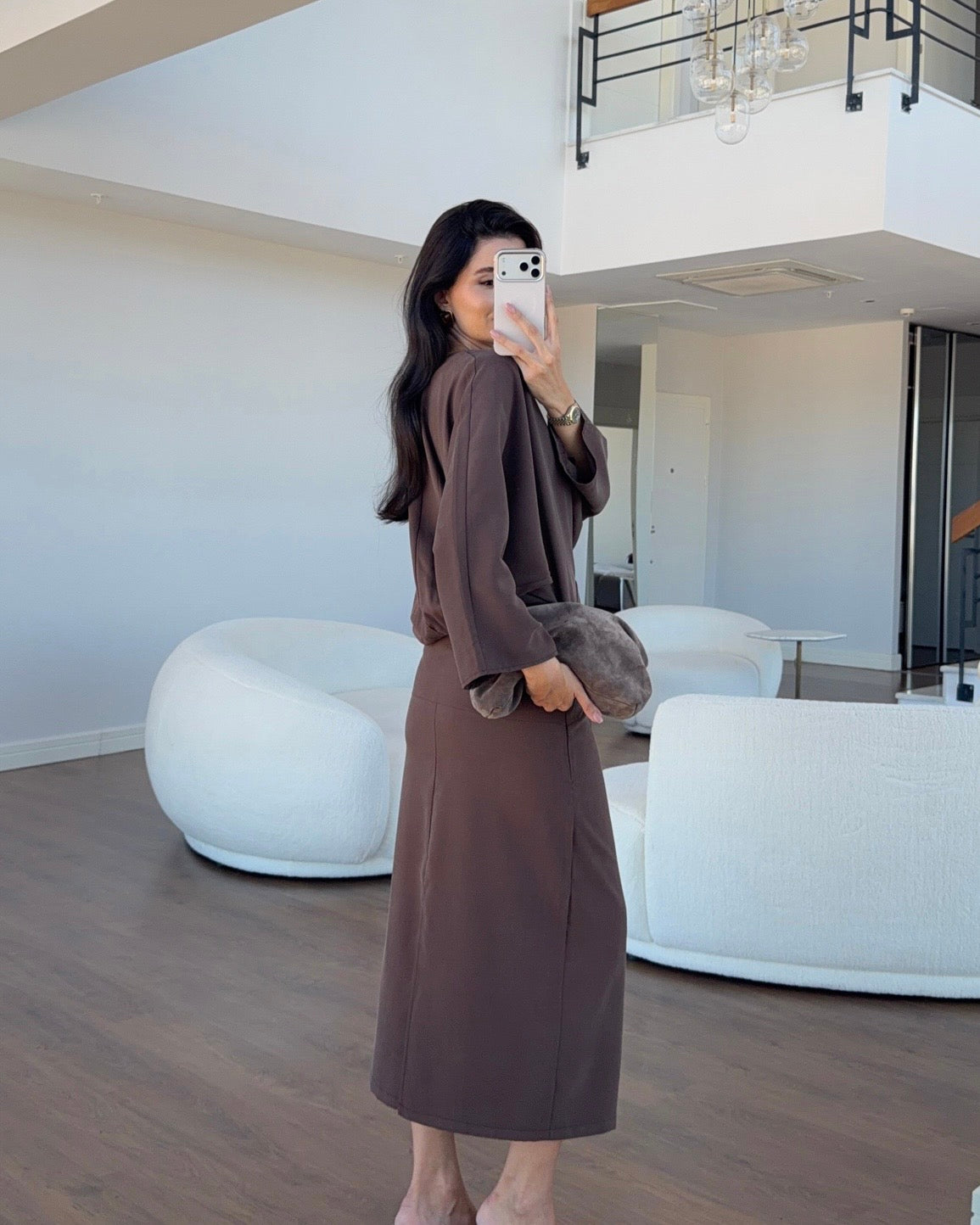 Brown Dress