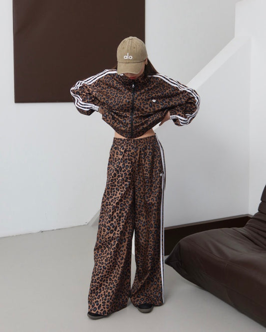 Leopard Adidas Set