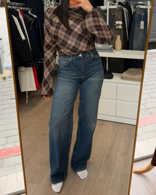 Tinted High Waist Jeans