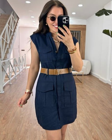 Navy Dress